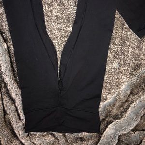 Lulu lemon black wonder under medium rise